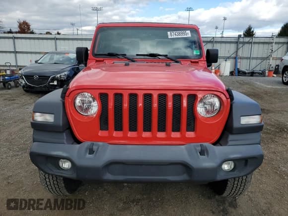 ✅ 2019 Jeep Wrangler Sport S • VIN: 1C4GJXAN1KW510226 • Lot: 87438995. Listed on Copart with 95,473 mi. Free auction sales archive from the USA and detailed vehicle history report at DreamBid. Image 5.