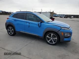 ✅ 2018 Hyundai Kona Ultimate • VIN: KM8K53A55JU138094 • Лот: 51836594. Опубликован ранее на Copart с пробегом 35 158 миль. Бесплатный доступ к архиву аукционных продаж из США и подробный отчёт об истории автомобиля на DreamBid. Изображение 4.