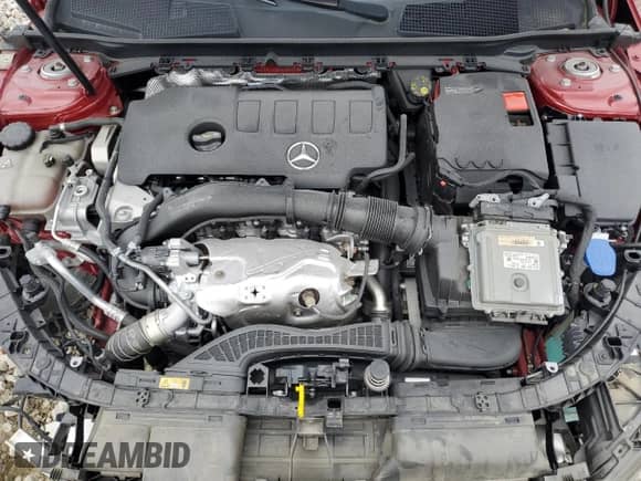 2021 Mercedes-Benz CLA 250 z VIN W1K5J4GB4MN184276, wystawiony jako Copart lot #68274425 z przebiegiem 36 726 mil mil oraz Szkoda całkowita • Salvage title. Historia ofert i sprzedaży dostępna na DreamBid. Obrazek 11.