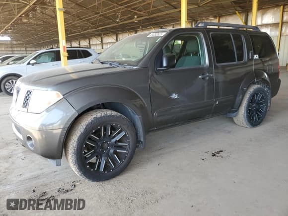 ✅ 2006 Nissan Pathfinder SE • VIN: 5N1AR18U36C661483 • Lot: 59352625. Listed on Copart with 176,965 mi. Free auction sales archive from the USA and detailed vehicle history report at DreamBid. Image 1.
