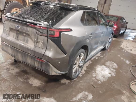 ✅ 2024 Subaru Solterra Premium • VIN: JTMABABA6RA058390 • Lot: 41428410. Listed on IAAI with 3,279 mi. Free auction sales archive from the USA and detailed vehicle history report at DreamBid. Image 4.