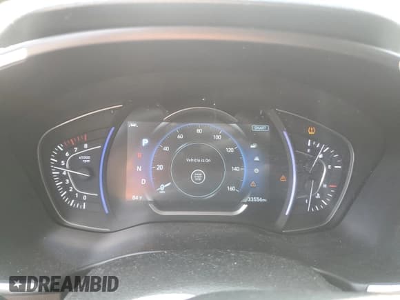 ✅ 2020 Hyundai Santa Fe SEL • VIN: 5NMS33AD7LH158021 • Лот: 53702624. Опубликован ранее на Copart с пробегом 33 556 миль. Бесплатный доступ к архиву аукционных продаж из США и подробный отчёт об истории автомобиля на DreamBid. Изображение 9.