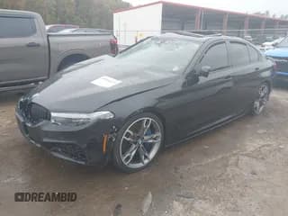✅ 2020 BMW 5 Series M550i xDrive • VIN: WBAJS7C06LCD32269 • Лот: 43414276. Опубликован ранее на IAAI с пробегом 73 736 миль. Бесплатный доступ к архиву аукционных продаж из США и подробный отчёт об истории автомобиля на DreamBid. Изображение 2.