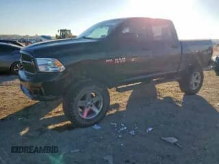 2018 Ram 1500 Tradesman z VIN 1C6RR7KT9JS155365, wystawiony jako Copart lot #91200215 z przebiegiem 85 178 mil mil oraz Czysty tytuł • Clean title. Historia ofert i sprzedaży dostępna na DreamBid. Obrazek 1.