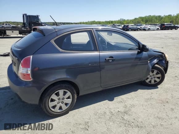 ✅ 2008 Hyundai Accent GS • VIN: KMHCM36C98U102546 • Лот: 52555415. Опубликован ранее на Copart с пробегом 159 468 миль. Бесплатный доступ к архиву аукционных продаж из США и подробный отчёт об истории автомобиля на DreamBid. Изображение 3.