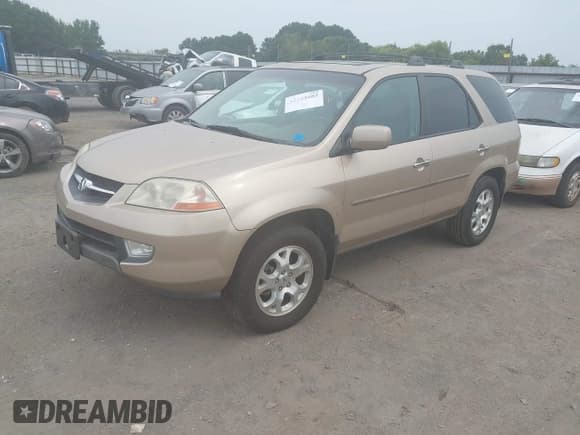 ✅ 2002 Acura MDX Touring • VIN: 2HNYD18612H538866 • Lot: 43163885. Listed on IAAI with 221,282 mi. Free auction sales archive from the USA and detailed vehicle history report at DreamBid. Image 2.