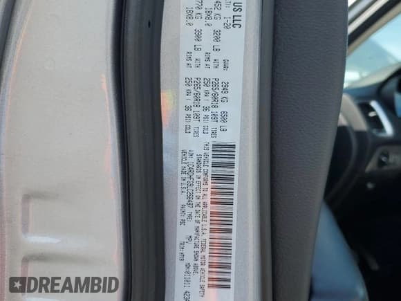 ✅ 2020 Dodge Durango Special Service • VIN: 1C4RDHFG9LC266487 • Lot: 49842895. Wystawiony na Copart z przebiegiem 37 570 mil. Bezpłatny archiwum sprzedaży aukcyjnych z USA i szczegółowy raport historii pojazdu na DreamBid. Zdjęcie 13.