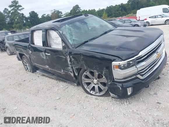 ✅ 2018 Chevrolet Silverado 1500 High Country • VIN: 3GCUKTEC8JG240684 • Lot: 43390470. Listed on IAAI with Not provided. Free auction sales archive from the USA and detailed vehicle history report at DreamBid. Image 1.