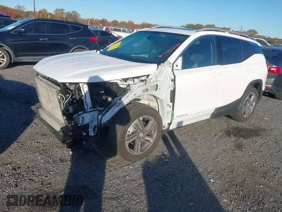 ✅ 2021 GMC Terrain SLT • VIN: 3GKALVEV3ML371955 • Lot: 43478835. Listed on IAAI with 39,153 mi. Free auction sales archive from the USA and detailed vehicle history report at DreamBid. Image 18.