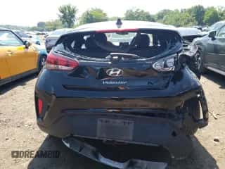 2021 Hyundai Veloster 2.0 with VIN KMHTG6AF0MU032214, listed as a Copart auction lot 59066174 with 31,452 mi miles and Salvage title. Bid and sale history available at DreamBid. Image 6.