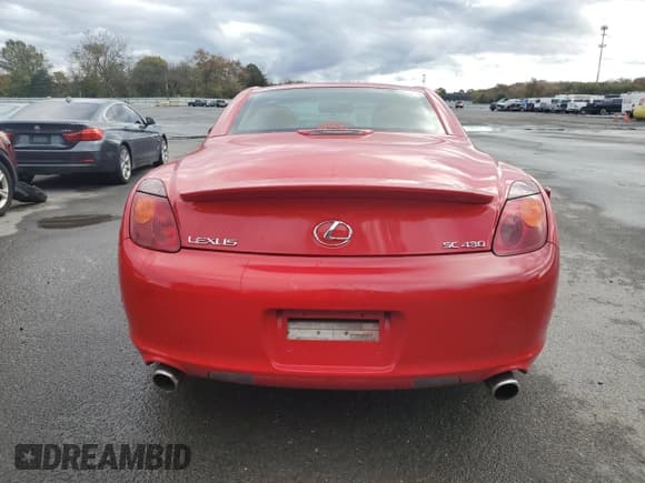 ✅ 2002 Lexus SC 430 • VIN: JTHFN48Y120021079 • Лот: 82600945. Опубликован ранее на Copart с пробегом 73 752 миль. Бесплатный доступ к архиву аукционных продаж из США и подробный отчёт об истории автомобиля на DreamBid. Изображение 6.