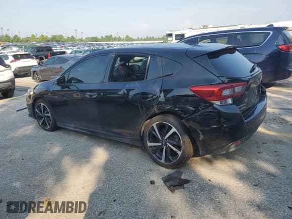 2021 Subaru Impreza Special Sports с VIN 4S3GTAM6XM3703717, выставлен на аукционе Copart как лот 68318235 с пробегом 88 952 миль миль и Списание • Salvage title. История ставок и продаж доступна на DreamBid. Изображение 2.