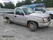 2007 Chevrolet Silverado 1500 Work Truck with VIN 1GCEC14V07Z201878, listed as a Copart auction lot 70529645 with 193,131 mi miles and Salvage title. Bid and sale history available at DreamBid. Image 4.