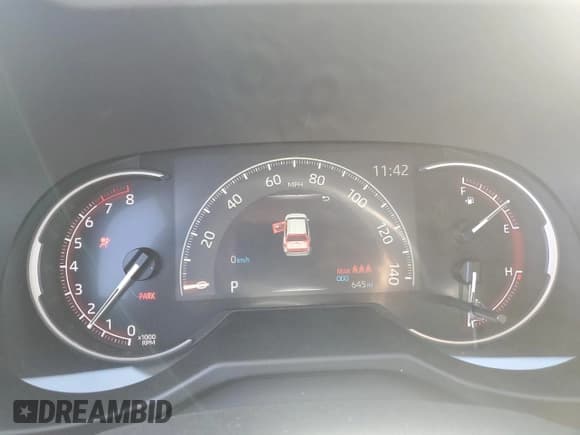 ✅ 2025 Toyota RAV4 LE • VIN: 2T3H1RFV3SW423001 • Lot: 90672895. Listed on Copart with 645 mi. Free auction sales archive from the USA and detailed vehicle history report at DreamBid. Image 9.