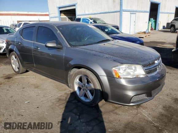 ✅ 2013 Dodge Avenger SE • VIN: 1C3CDZABXDN604951 • Лот: 43566305. Опубликован ранее на Copart с пробегом 117 595 миль. Бесплатный доступ к архиву аукционных продаж из США и подробный отчёт об истории автомобиля на DreamBid. Изображение 4.