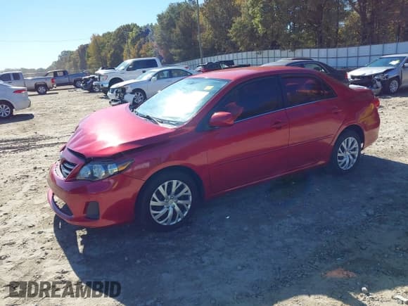 ✅ 2013 Toyota Corolla LE • VIN: JTDBU4EE0DJ117859 • Lot: 43505543. Listed on IAAI with 152,014 mi. Free auction sales archive from the USA and detailed vehicle history report at DreamBid. Image 18.