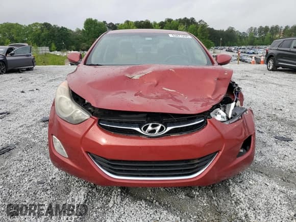 ✅ 2013 Hyundai Elantra GLS • VIN: KMHDH4AE7DU489051 • Lot: 53871295. Listed on Copart with 162,018 mi. Free auction sales archive from the USA and detailed vehicle history report at DreamBid. Image 5.