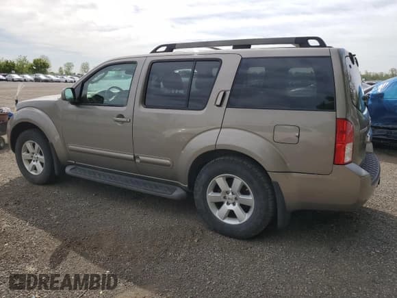 ✅ 2008 Nissan Pathfinder SE • VIN: 5N1AR18B38C605996 • Lot: 57126655. Listed on Copart with 413,908 mi. Free auction sales archive from the USA and detailed vehicle history report at DreamBid. Image 2.