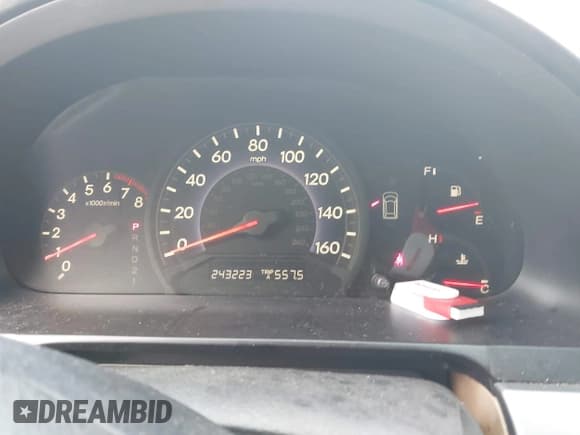 ✅ 2005 Honda Odyssey EX-L • VIN: 5FNRL38785B048324 • Lot: 42727784. Listed on IAAI with 243,223 mi. Free auction sales archive from the USA and detailed vehicle history report at DreamBid. Image 7.