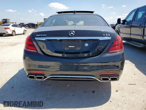 ✅ 2018 Mercedes-Benz S 63 AMG • VIN: WDDUG8JB2JA401661 • Lot: 53571305. Listed on Copart with Not provided. Free auction sales archive from the USA and detailed vehicle history report at DreamBid. Image 6.
