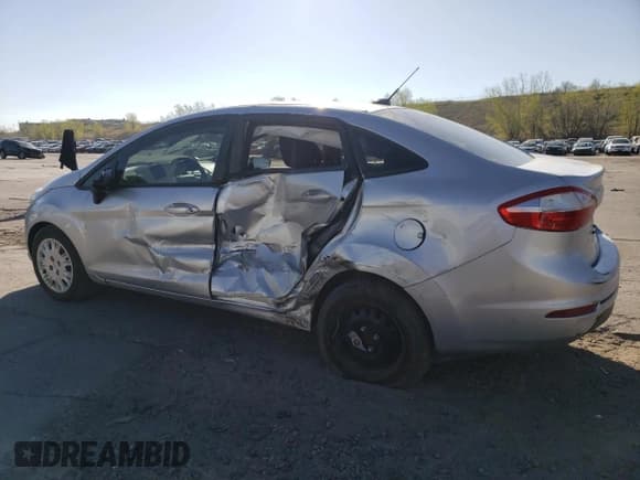 ✅ 2014 Ford Fiesta S • VIN: 3FADP4AJ0EM156125 • Lot: 55044945. Listed on Copart with 91,921 mi. Free auction sales archive from the USA and detailed vehicle history report at DreamBid. Image 2.