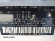 ✅ 2013 Subaru Legacy Special Sports • VIN: 4S3BMBG62D3044024 • Лот: 43739881. Опубликован ранее на IAAI с пробегом 168 850 миль. Бесплатный доступ к архиву аукционных продаж из США и подробный отчёт об истории автомобиля на DreamBid. Изображение 9.