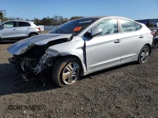 ✅ 2019 Hyundai Elantra SEL • VIN: KMHD84LF8KU815796 • Lot: 90027575. Listed on Copart with Not provided. Free auction sales archive from the USA and detailed vehicle history report at DreamBid. Image 1.