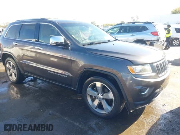 ✅ 2014 Jeep Grand Cherokee Limited • VIN: 1C4RJEBTXEC136604 • Лот: 43505968. Опубликован ранее на IAAI с пробегом 185 452 миль. Бесплатный доступ к архиву аукционных продаж из США и подробный отчёт об истории автомобиля на DreamBid. Изображение 1.