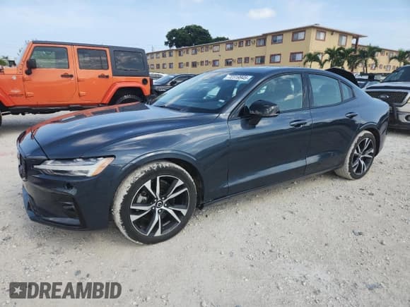 ✅ 2024 Volvo S60 Core Dark Theme • VIN: 7JRL12TK7RG296319 • Lot: 70319945. Listed on Copart with 11,647 mi. Free auction sales archive from the USA and detailed vehicle history report at DreamBid. Image 1.