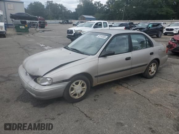 ✅ 2000 Chevrolet Prizm • VIN: 1Y1SK5283YZ422625 • Lot: 82153385. Listed on Copart with 154,583 mi. Free auction sales archive from the USA and detailed vehicle history report at DreamBid. Image 1.