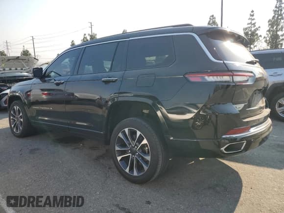 ✅ 2022 Jeep Grand Cherokee Overland • VIN: 1C4RJJDG2N8571046 • Lot: 67636445. Listed on Copart with 47,698 mi. Free auction sales archive from the USA and detailed vehicle history report at DreamBid. Image 2.