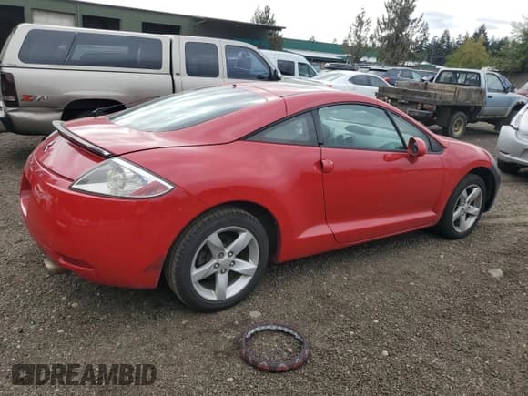 ✅ 2006 Mitsubishi Eclipse GS • VIN: 4A3AK24F36E052417 • Lot: 72786534. Wystawiony na Copart z przebiegiem 162 246 mil. Bezpłatny archiwum sprzedaży aukcyjnych z USA i szczegółowy raport historii pojazdu na DreamBid. Zdjęcie 3.
