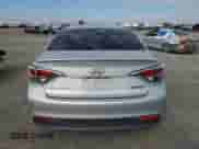 2017 Hyundai Sonata SE with VIN KMHE24L3XHA065145, listed as a Copart auction lot 81116165 with 150,916 mi miles and Clean title. Bid and sale history available at DreamBid. Image 6.