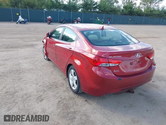 ✅ 2013 Hyundai Elantra GLS • VIN: KMHDH4AE9DU631867 • Lot: 43363264. Listed on IAAI with 64,875 mi. Free auction sales archive from the USA and detailed vehicle history report at DreamBid. Image 3.