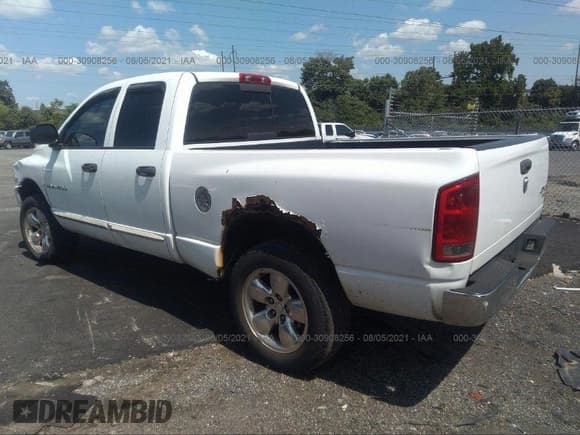 ✅ 2005 Dodge 1500 SLT • VIN: 1D7HU18D15S100999 • Лот: 40687681. Опубликован ранее на IAAI с пробегом 149 230 миль. Бесплатный доступ к архиву аукционных продаж из США и подробный отчёт об истории автомобиля на DreamBid. Изображение 3.