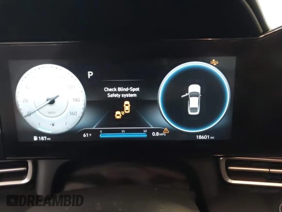 ✅ 2023 Hyundai Elantra SEL • VIN: 5NPLS4AG7PH098726 • Lot: 42133903. Listed on IAAI with 18,601 mi. Free auction sales archive from the USA and detailed vehicle history report at DreamBid. Image 7.