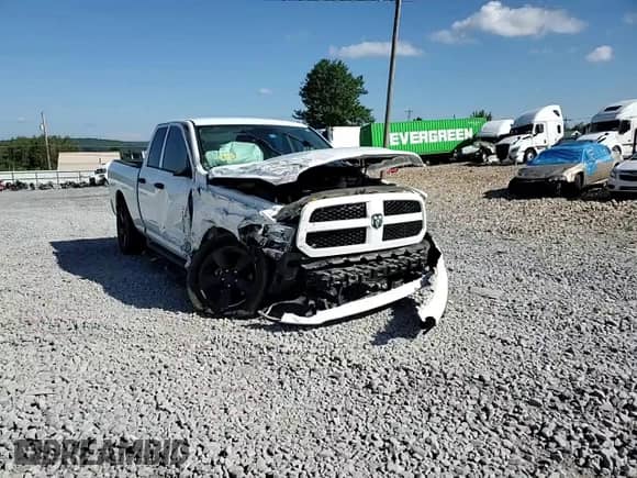 2016 Ram 1500 Express with VIN 1C6RR7FG5GS418814, listed as a Copart auction lot 68102665 with 10,122 mi miles and Salvage title. Bid and sale history available at DreamBid. Image 13.