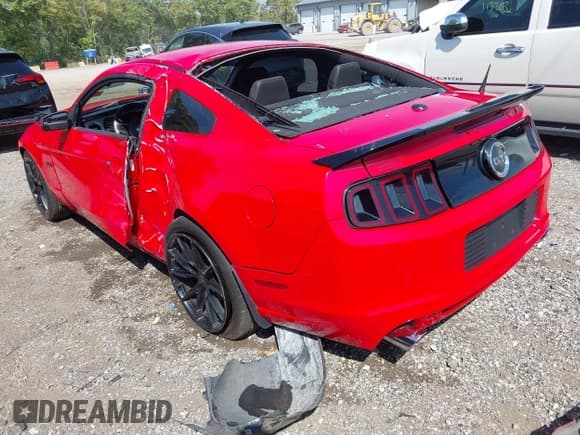 ✅ 2014 Ford Mustang GT • VIN: 1ZVBP8CF5E5200625 • Lot: 43207991. Listed on IAAI with 122,978 mi. Free auction sales archive from the USA and detailed vehicle history report at DreamBid. Image 3.