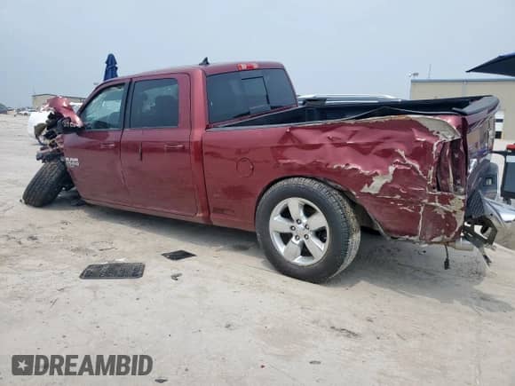 2019 Ram 1500 Big Horn with VIN 1C6RR6TT0KS661287, listed as a Copart auction lot 56897535 with Not provided miles and Salvage title. Bid and sale history available at DreamBid. Image 2.