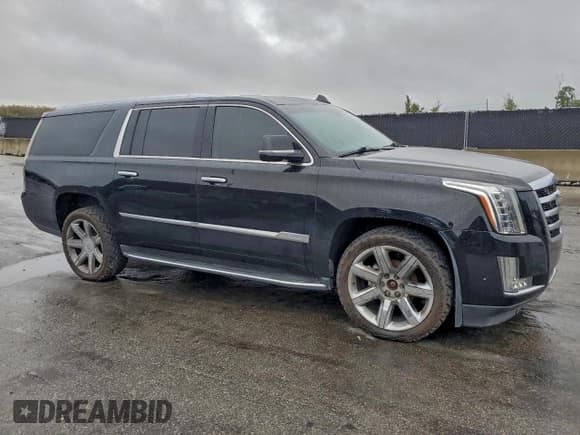 ✅ 2017 Cadillac Escalade ESV Luxury • VIN: 1GYS4HKJ3HR128347 • Lot: 95764855. Listed on Copart with 182,683 mi. Free auction sales archive from the USA and detailed vehicle history report at DreamBid. Image 4.