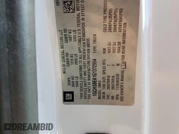 ✅ 2016 Chevrolet Colorado 2WD WT • VIN: 1GCHSBEA1G1372994 • Лот: 73721084. Опубликован ранее на Copart с пробегом 121 642 миль. Бесплатный доступ к архиву аукционных продаж из США и подробный отчёт об истории автомобиля на DreamBid. Изображение 12.