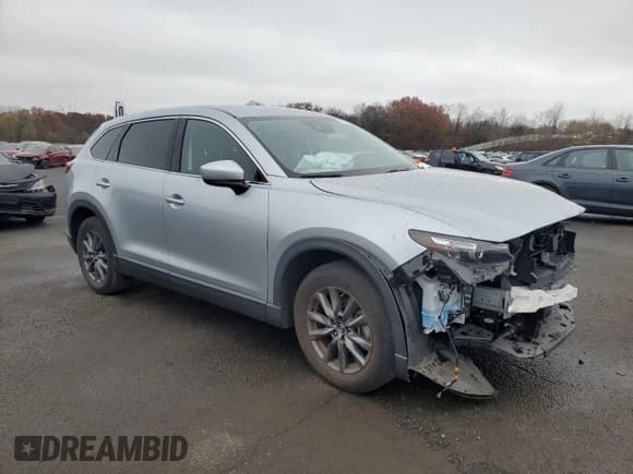 ✅ 2022 Mazda CX-9 Touring • VIN: JM3TCBCYXN0605045 • Lot: 91611395. Listed on Copart with 41,378 mi. Free auction sales archive from the USA and detailed vehicle history report at DreamBid. Image 4.