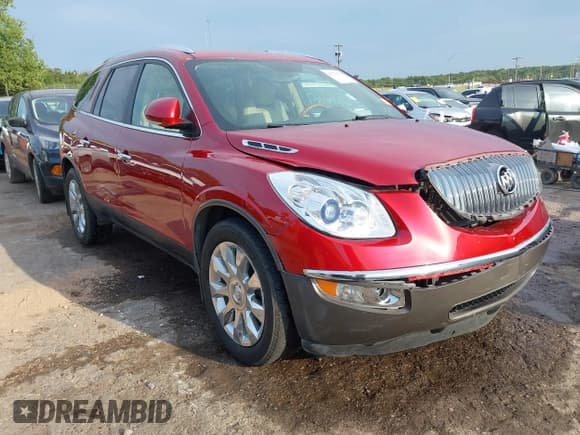 ✅ 2012 Buick Enclave Premium • VIN: 5GAKVDED9CJ289473 • Lot: 42775891. Listed on IAAI with 195,670 mi. Free auction sales archive from the USA and detailed vehicle history report at DreamBid. Image 1.