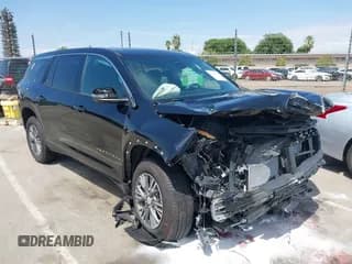 ✅ 2024 Chevrolet Traverse FWD LS • VIN: 1GNEREKS1RJ189568 • Lot: 43009634. Wystawiony na IAAI z przebiegiem 3 672 mil. Bezpłatny archiwum sprzedaży aukcyjnych z USA i szczegółowy raport historii pojazdu na DreamBid. Zdjęcie 1.