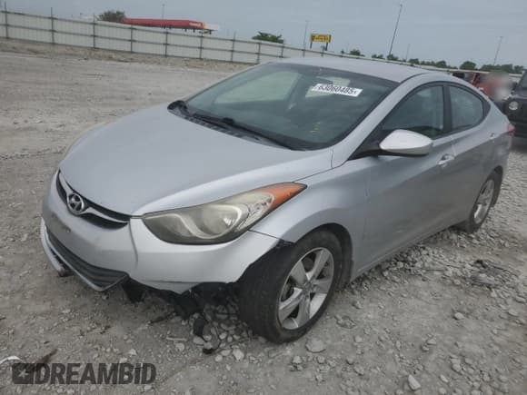✅ 2013 Hyundai Elantra GLS • VIN: 5NPDH4AE1DH401917 • Lot: 63060485. Listed on Copart with 176,722 mi. Free auction sales archive from the USA and detailed vehicle history report at DreamBid. Image 1.