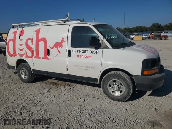✅ 2015 Chevrolet Express Cargo • VIN: 1GCWGFCF9F1260473 • Lot: 80816685. Listed on Copart with 338,810 mi. Free auction sales archive from the USA and detailed vehicle history report at DreamBid. Image 4.