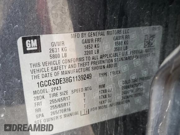 ✅ 2016 Chevrolet Colorado 2WD Z71 • VIN: 1GCGSDE38G1139249 • Лот: 79730884. Опубликован ранее на Copart с пробегом 119 824 миль. Бесплатный доступ к архиву аукционных продаж из США и подробный отчёт об истории автомобиля на DreamBid. Изображение 12.