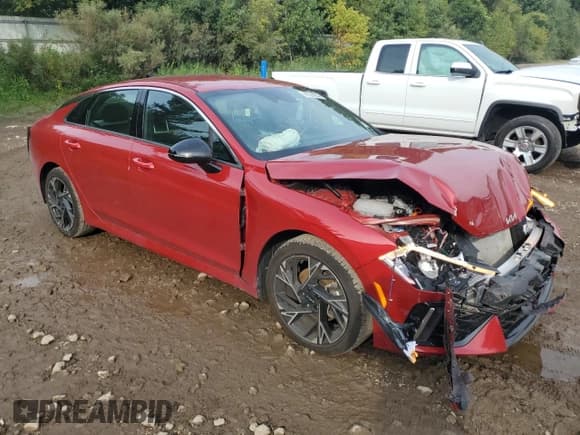 ✅ 2025 Kia K5 GT-Line • VIN: KNAG64J71S5296102 • Lot: 81581835. Listed on Copart with 10,292 mi. Free auction sales archive from the USA and detailed vehicle history report at DreamBid. Image 4.