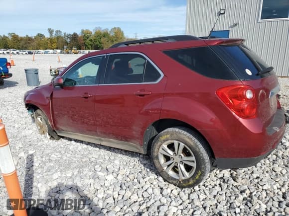 ✅ 2012 Chevrolet Equinox 1LT • VIN: 2GNALDEK6C6228939 • Lot: 87218675. Listed on Copart with 136,308 mi. Free auction sales archive from the USA and detailed vehicle history report at DreamBid. Image 2.