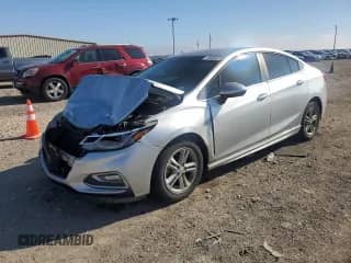 2017 Chevrolet Cruze LT с VIN 1G1BD5SMXH7177113, выставлен на аукционе Copart как лот 46460215 с пробегом 75 631 миль миль и Списание • Salvage title. История ставок и продаж доступна на DreamBid. Изображение 1.